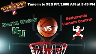 North Union vs Estherville Lincoln Central High School Basketball [upl. by Nisse613]