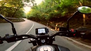 Benelli Leoncino 250 sound RAW onboard [upl. by Gorey]