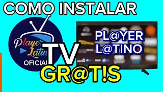 PLAYER latino en tu SMART TV  GRt¡S [upl. by Llerut]