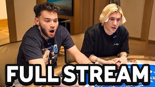 Adin Ross amp xQc Full Gambling Stream [upl. by Christi530]