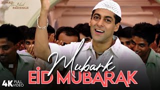 Mubarak Eid Mubarak  4K Video Song  Salman Khan Sushmita Sen  Tumko Na Bhool Paayenge [upl. by De]