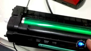 Trocar toner e Unidade de Imagem da Samsung SCX 6555 [upl. by Stalker]