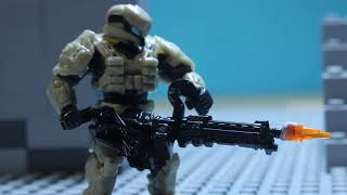 multiplayer battle halo mega construx stop motion [upl. by Keever779]