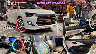 😱 New Dzire तो लगती है Audi  2024 New Dzire Facelift  New Dzire Modified  Dzire Modification [upl. by Martz]