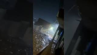 Lluvias de fuerte intensidad se han producido esta noche en la ciudad de Huánuco⛈️ [upl. by True]