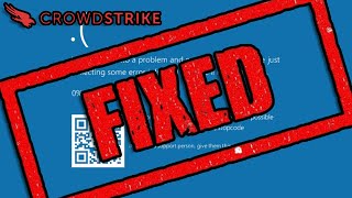 CrowdStrikeMicrosoft crash BSOD blue screen BUG fix [upl. by Rialcnis]