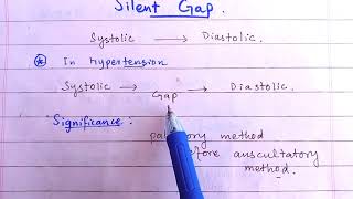 Silent Gap In Blood Pressure  Significance Of Palpatory Method in Measuring BP [upl. by Aimee]