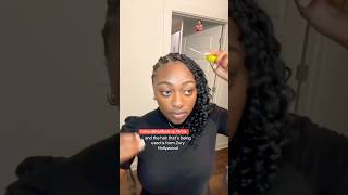 OMG simplest box braids for beginners braids hairstyle hair shorts short KayNicole [upl. by Eelram]