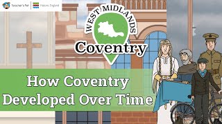 Coventry Local History  Castles Romans and Cathedrals [upl. by Saphra450]