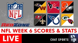 NFL Week 6 RedZone Live Streaming Scoreboard Highlights Scores Stats News amp Analysis [upl. by Yrtsed]