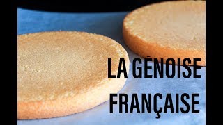 les bases en pâtisserie française la génoise recette facile étape par étape [upl. by Enyamart]