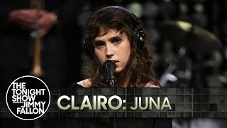 Clairo Juna  The Tonight Show Starring Jimmy Fallon [upl. by Analat490]