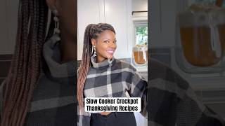 Slow Cooker Crockpot Thanksgiving Recipes [upl. by Nyletak]