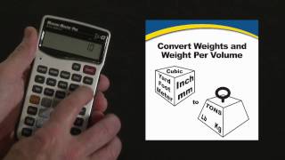 Measure Master Pro Weights and Weight per Volume How To [upl. by Ditter]