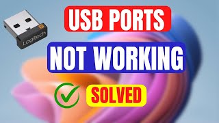 How to Fix USB Ports Not Working on Windows 1011 [upl. by Sibel748]