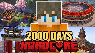 I Survived 2000 Days in Hardcore Minecraft FULL MOVIE [upl. by Adnawal]