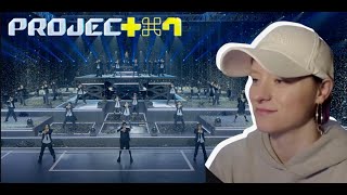 DANCE CHOREOGRAPHER REACTS  PROJECT 7 4K Title Song ‘달려 Up to you’ Premiere Stage  Wide Cam [upl. by Puiia]