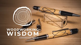 How to Make a Celtic Knot Pen Blank  Woodworking Wisdom [upl. by Air]