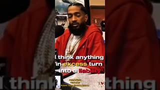 Nipsey Hussle Touches on the importance of being sober to handle your business 🌹 Nipseyhussle fact [upl. by Havener]