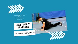 Handball Goalkeeper Training  Hip mobility drills [upl. by Nyllaf]