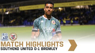 Highlights Southend United 01 Bromley [upl. by Adnamal]