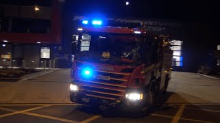 Merseyside Fire amp Rescue Service  Prescot Rescue Pump Turnout [upl. by Farrington198]