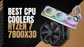 Ultimate Cooling Showdown 5 Top CPU Coolers for Ryzen 7 7800X3D [upl. by Briscoe]