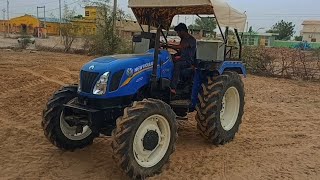 New holland 4710 4WD tractor testing in power [upl. by Loggia805]