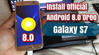 Samsung Galaxy S7 S7 Edge Install Official Android 80 Oreo Update [upl. by Ailene]