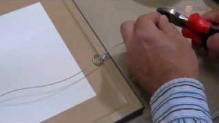 How To Tie Wire On Picture Frames [upl. by Adolphe]