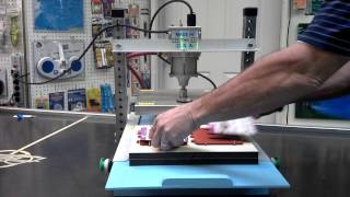 Powerpak One Station Blister Shuttle Sealing Machine Demo [upl. by Eilema]