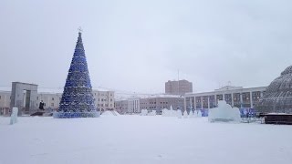 Siberia Winter 43C in Yakutsk Russia [upl. by Ardnazil]