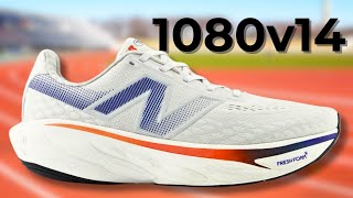 New Balance 1080v14 First Run Review  Uh Oh [upl. by Laefar]