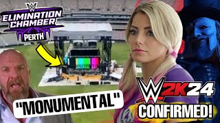 UNCLE HOWDY CONFIRMED MASSIVE ELIMINATION CHAMBER NEWS WWE 2k24 FULL ROSTER REVEAL [upl. by Akimaj471]