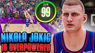 Nikola Jokic Is The Best Offensive Center  NBA 2K24 Xbox Series Play Now [upl. by Naloj]