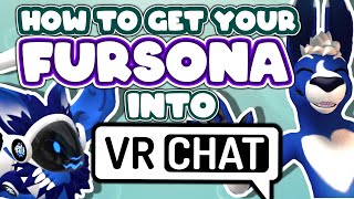 How to get YOUR FURSONA into VRCHAT  Retexturing Tutorial The Bottle Ep93 [upl. by Elyr]