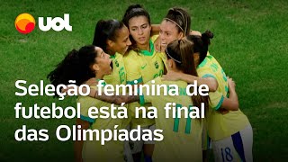 Brasil vence Espanha por 4 a 2 e terá Marta na final do futebol feminino das Olimpíadas 2024 [upl. by Niobe55]