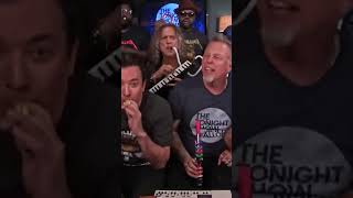 Jimmy Fallon Metallica amp The Roots Sing  Enter Sandman Classroom Instruments 🤣🤣🤣 [upl. by Lucilia]