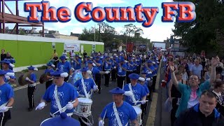 The County Flute Band Parade Wishaw 2014 [upl. by Tsirc]