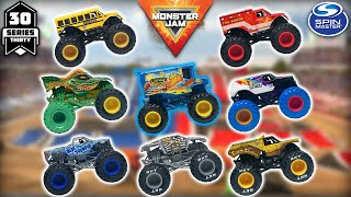 SPIN MASTER MONSTER JAM SERIES 30  164 SCALE [upl. by Bailie]