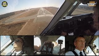 LH Cargo MD 11F ULTIMATE COCKPIT MOVIE 24 to JohannesburgFULL ATC AirClips full flight series [upl. by Pantia]