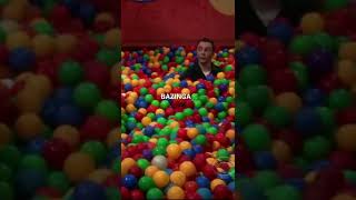 The Big Bang Theory Sheldon Ball Pit BAZINGA [upl. by Refennej]