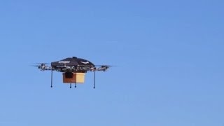 Minidrones para entregas de Amazon [upl. by Gardas]