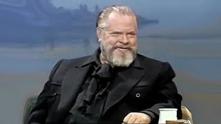 The Tonight Show Starring Johnny Carson 1976  Orson Welles Interview [upl. by Macknair]