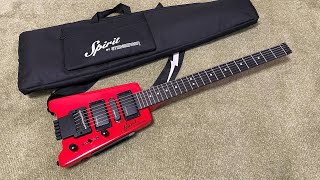 UNBOXING  STEINBERGER Spirit GTPRO DELUXE NO DEMO [upl. by Gusty150]