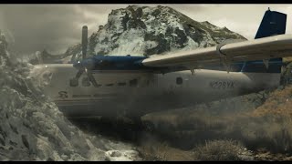 Greenland Plane Crash Scene  HD clip [upl. by Nuhsed80]