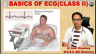 BASICS OF ECG CLASS II [upl. by Enelehs]