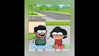 😆😅life mai मुसीबत cartoon comedy short video 😁😃 funny youtubeshorts comedy shortsfeed [upl. by Roban]