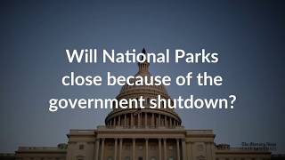 Government shutdown has little impact on National Parks [upl. by Sharleen]