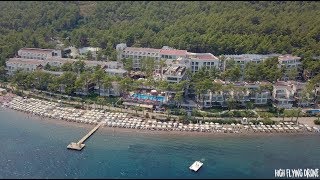 Orka lotus beach Icmeler Marmaris 2018 4k [upl. by Cherri]